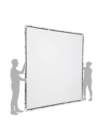Manfrotto MLLC3301K (Pro Scrim All-In-One 2.9x2.9m) | Rama Butterfly, tkanina czarna i dyfuzyjna -1.25EV Manfrotto - 4