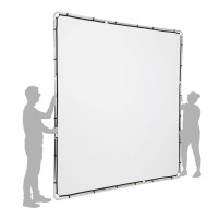 Manfrotto MLLC3301K (Pro Scrim All-In-One 2.9x2.9m) | Rama Butterfly, tkanina czarna i dyfuzyjna -1.25EV Manfrotto - 4