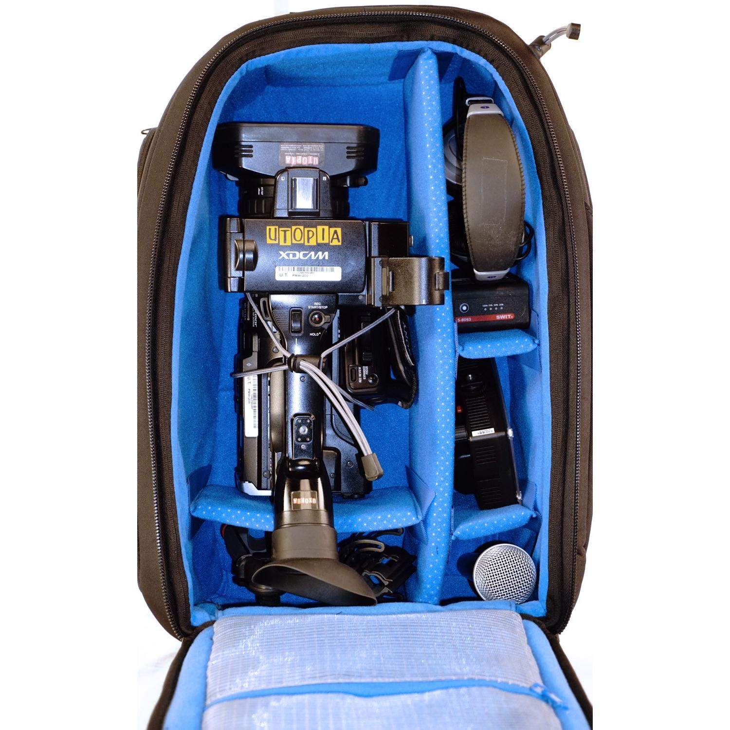 Orca OR-26 Camera Backpack | Torba plecak z kołami do kamer aparatów wideo wew. 48x29x21cm Orca - 2