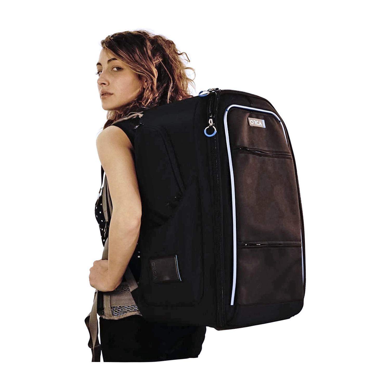 Orca OR-26 Camera Backpack | Torba plecak z kołami do kamer aparatów wideo wew. 48x29x21cm Orca - 4