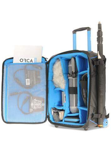 Orca OR-16 Rolling Camera Bag | Walizka plecak z kołami do kamer wideo wew. 50x33x18cm Orca - 4