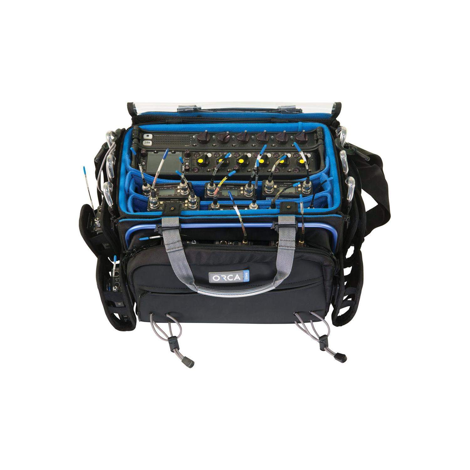 Orca OR-32 Audio Bag - 2 | Torba naramienna audio na Zaxcom Sound Devices 552 664 CL6 i inne wew. 33x14.5x23cm Orca - 2
