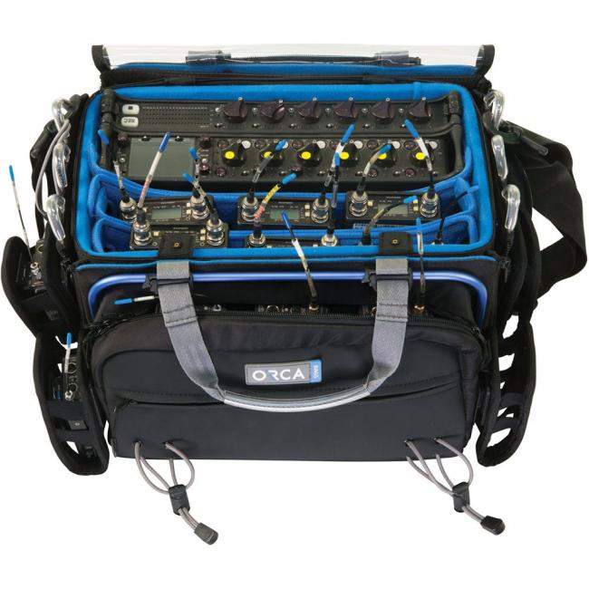 Orca OR-32 Audio Bag - 2 | Torba naramienna audio na Zaxcom Sound Devices 552 664 CL6 i inne wew. 33x14.5x23cm Orca - 2