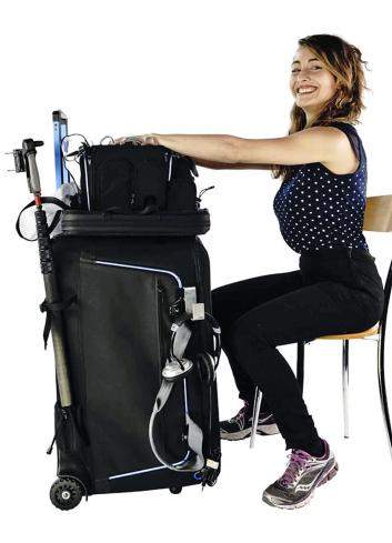 Orca OR-48 Audio Accessory Bag | Torba walizka z kołami organizer rack i inne wew. 66x36x37cm Orca - 1