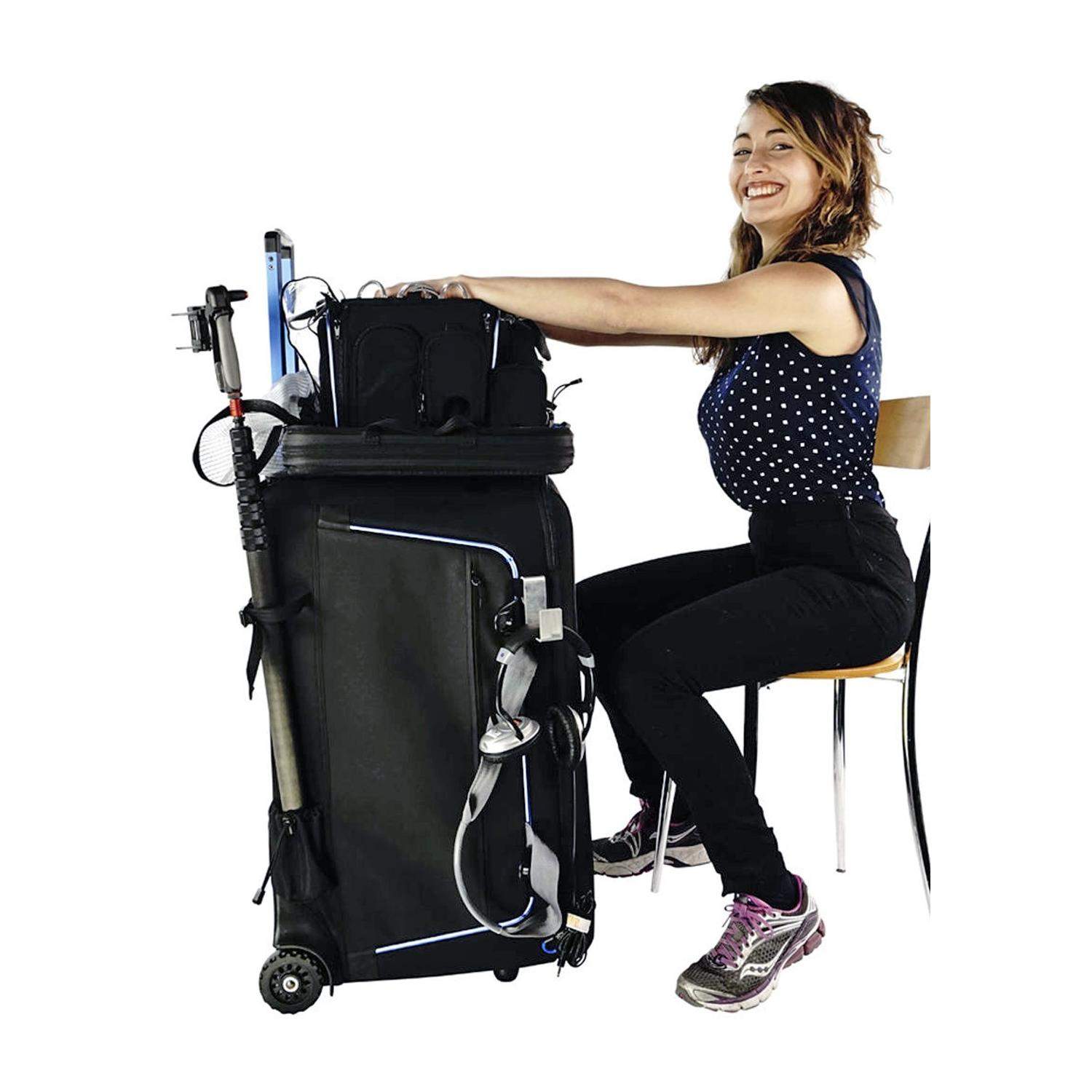 Orca OR-48 Audio Accessory Bag | Torba walizka z kołami organizer rack i inne wew. 66x36x37cm Orca - 3