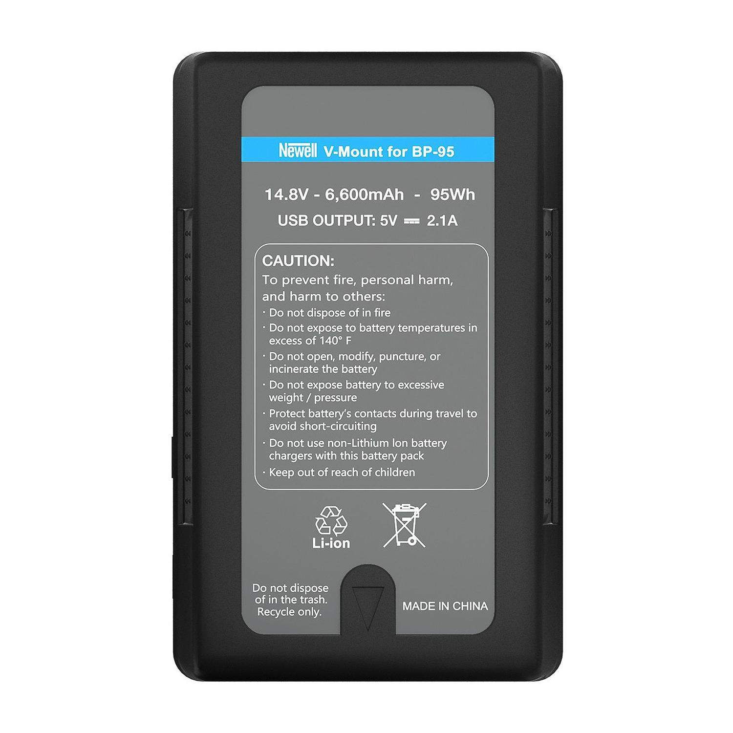 Newell BP-95W V-Mount | Akumulator 95Wh 6600mAh USB Newell - 1