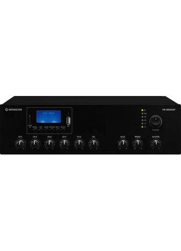 MONACOR PA-806DAP | Cyfrowy wzmacniacz miksujący 60W RMS Monacor - 1