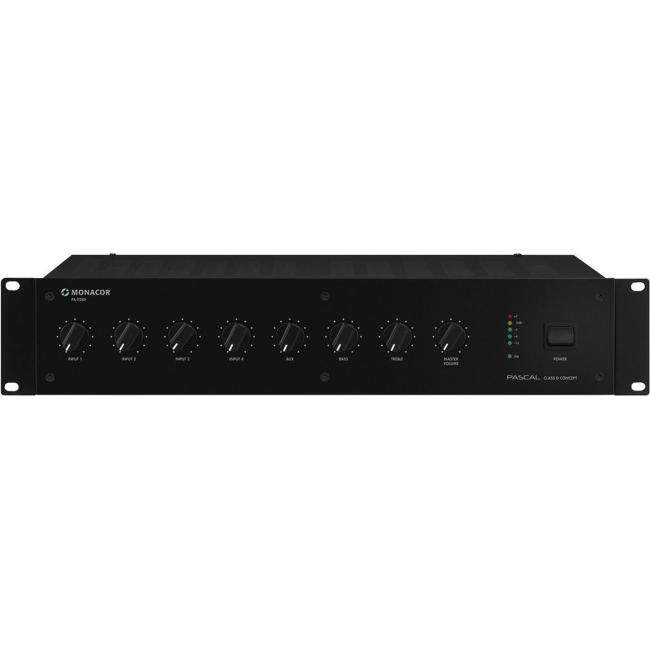 MONACOR PA-928D | Cyfrowy wzmacniacz miksujący 280W RMS 100V Monacor - 1
