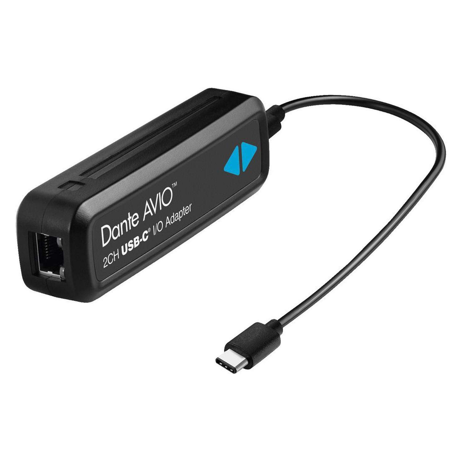 MONACOR ADP-USBC-2X2 | Konwerter AVIO Dante USB 24-bit/48 kHz Monacor - 1