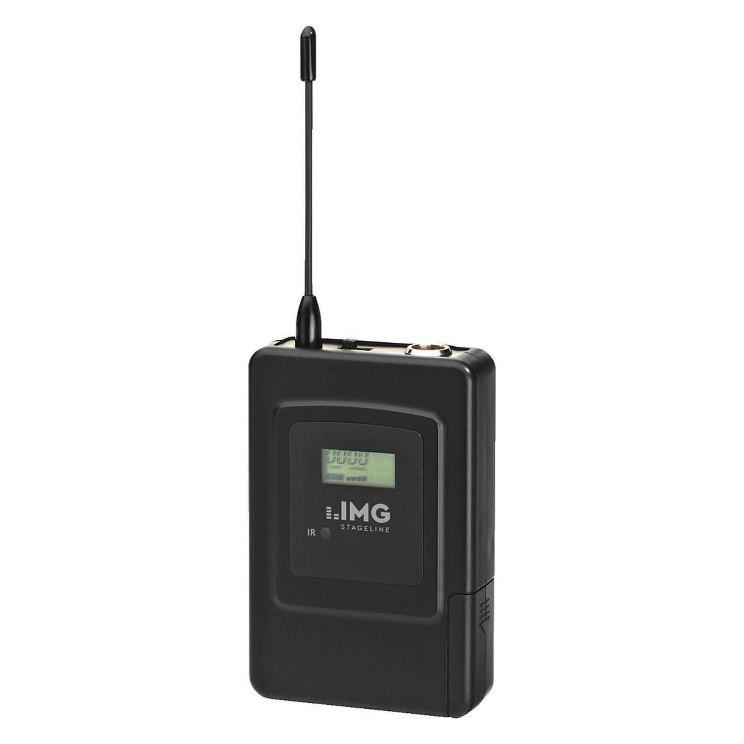 IMG StageLine TXS-606HSE/2 | Nadajnik bezprzewodowy UHF do mikrofonu IMG Stageline - 1