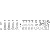 MONACOR PA-M412 | 4-strefowy wzmacniacz matrycowy 4x 120W RMS 100V Monacor - 3