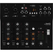 IMG StageLine MXR-4 | Analogowy mikser, 4-kanałowy, Interfejs USB, DSP, wyjście FX IMG Stageline - 1