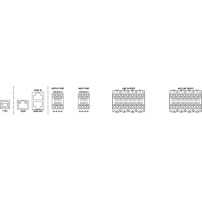 MONACOR DRM-882LAN | Matryca cyfrowa 8x8 LAN USB +48V Monacor - 2