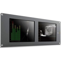 Blackmagic Design SmartScope Duo 4K | Podwójny monitor podglądowy 8" z monitoringiem waveform w standardzie rack 19", 3U Blackma