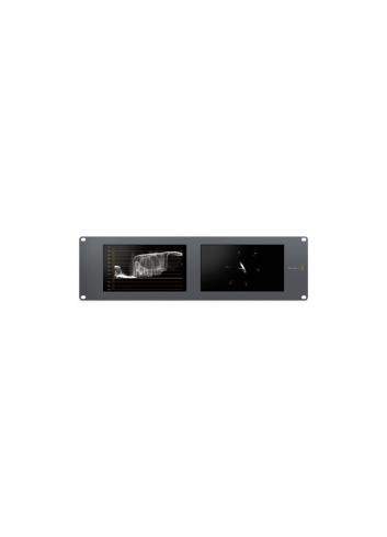 Blackmagic Design SmartScope Duo 4K | Podwójny monitor podglądowy 8" z monitoringiem waveform w standardzie rack 19", 3U Blackma