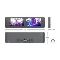 Blackmagic Design SmartView Duo | Podwójny monitor podglądowy 8" w standardzie rack 19", 3U Blackmagic Design - 2