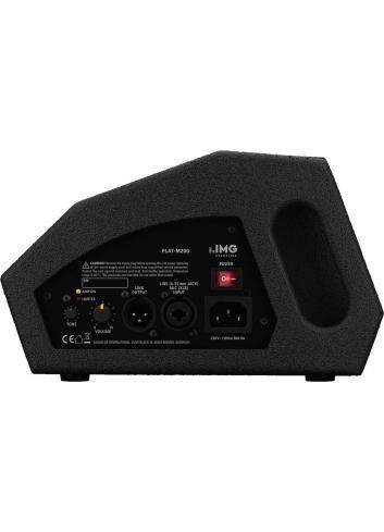 IMG StageLine FLAT-M200 | Kolumna monitor sceniczny aktywny 200W RMS 4x4" IMG Stageline - 5