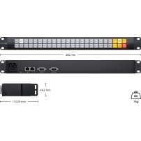 Blackmagic Design Videohub Smart Control Pro | Panel sterowania Blackmagic Design - 2