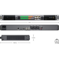 Blackmagic Design Audio Monitor 12G | Monitoring dźwięku z SDI AES/EBU i źródeł analogowych Blackmagic Design - 2