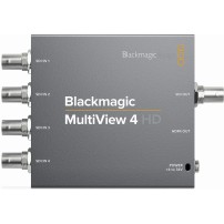 Blackmagic Design MultiView 4 HD | Monitorowanie do 4 źródeł SD-SDI, HD-SDI, Ultra HD-SDI, Multiviewer Blackmagic Design - 1