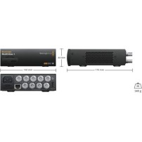 Blackmagic Design MultiView 4 | Monitorowanie 4 źródeł SD-SDI, HD-SDI, Ultra HD-SDI, Multiviewer Blackmagic Design - 2