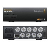 Blackmagic Design MultiView 4 | Monitorowanie 4 źródeł SD-SDI, HD-SDI, Ultra HD-SDI, Multiviewer Blackmagic Design - 3