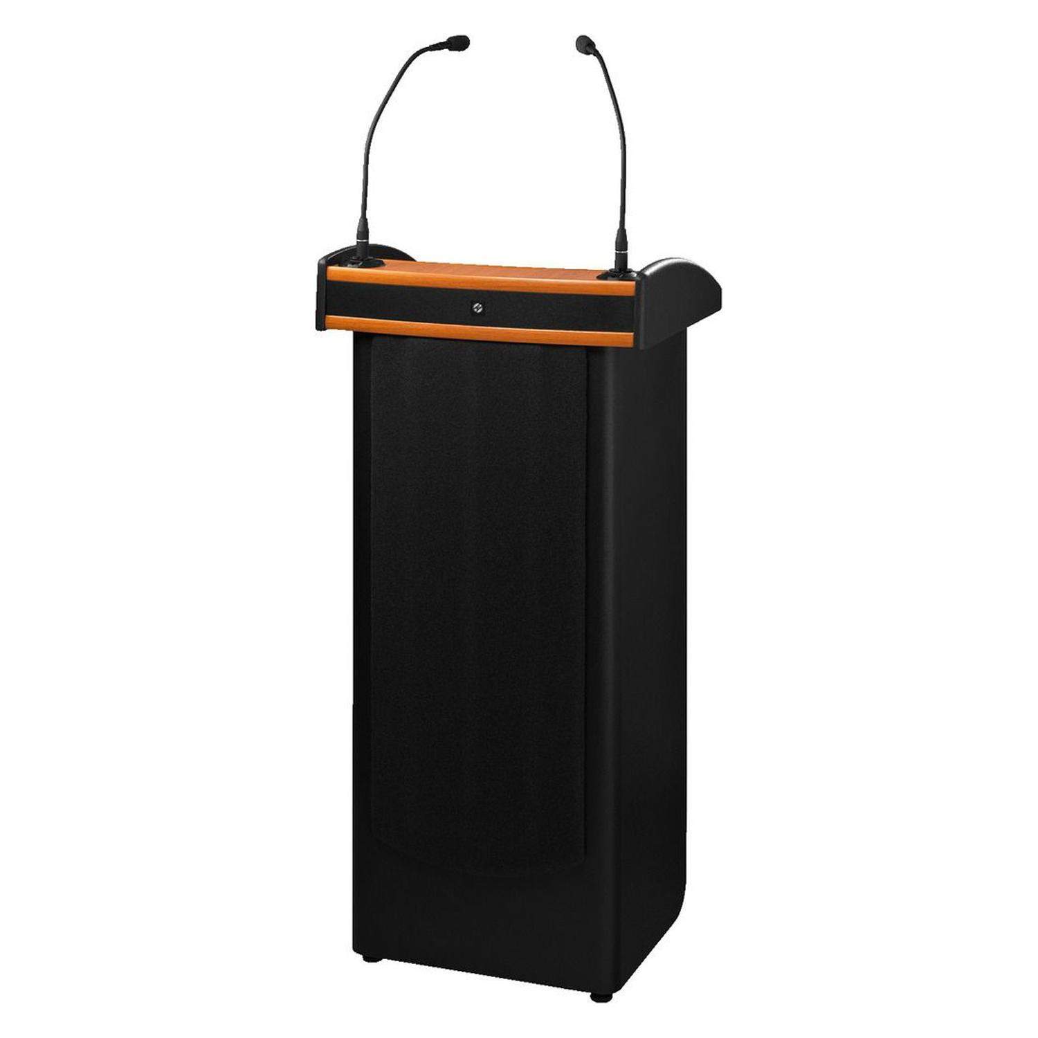 MONACOR SPEECH-204 | Mównica z kolumną głośnikową wzmacniaczem i podwójnym odbiornikiem UHF PLL Monacor - 2