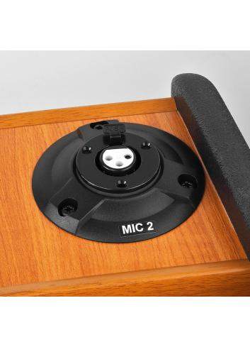 MONACOR SPEECH-204 | Mównica z kolumną głośnikową wzmacniaczem i podwójnym odbiornikiem UHF PLL Monacor - 4