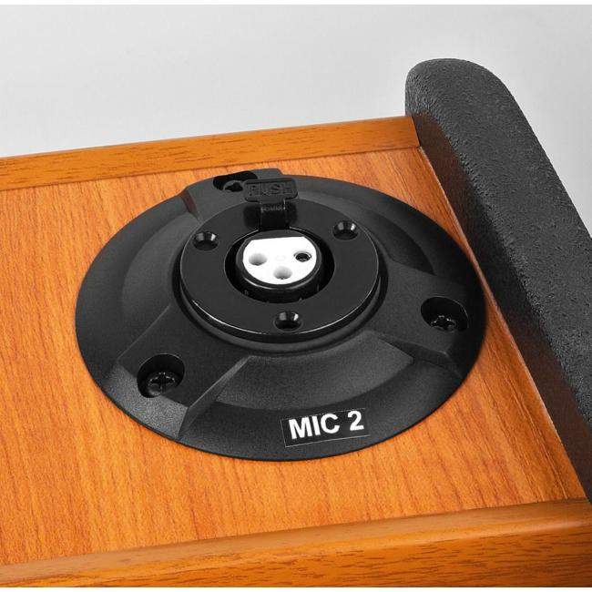 MONACOR SPEECH-204 | Mównica z kolumną głośnikową wzmacniaczem i podwójnym odbiornikiem UHF PLL Monacor - 4