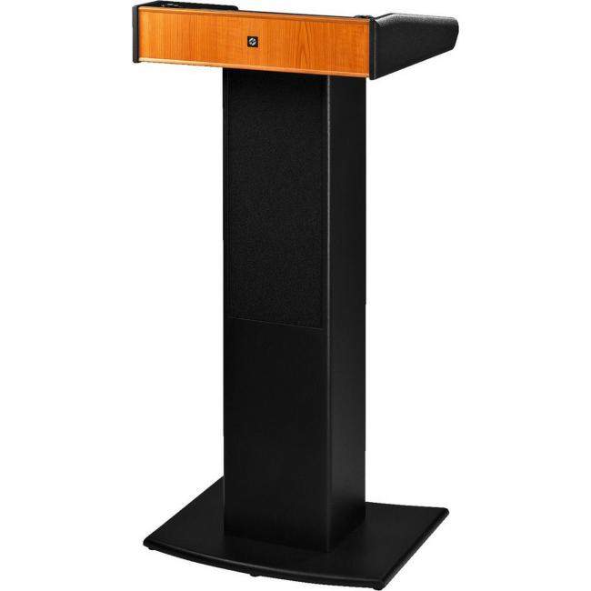 MONACOR SPEECH-104D | Mównica z kolumną głośnikową wzmacniaczem i podwójnym odbiornikiem UHF akumulator Monacor - 1