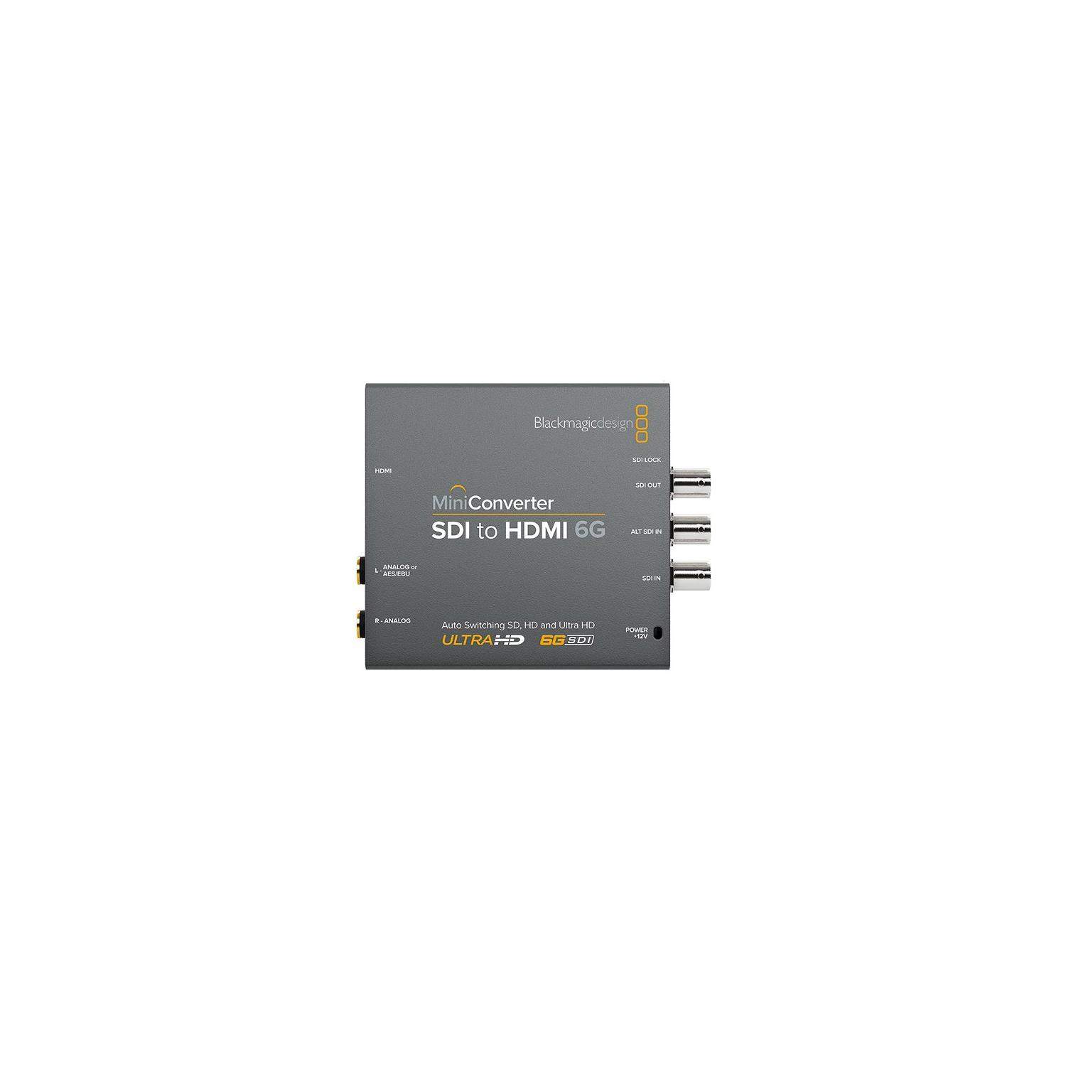 Blackmagic Design Mini Converter SDI to HDMI 6G | Konwerter sygnału SDI na HDMI, 6G-SDI Blackmagic Design - 1