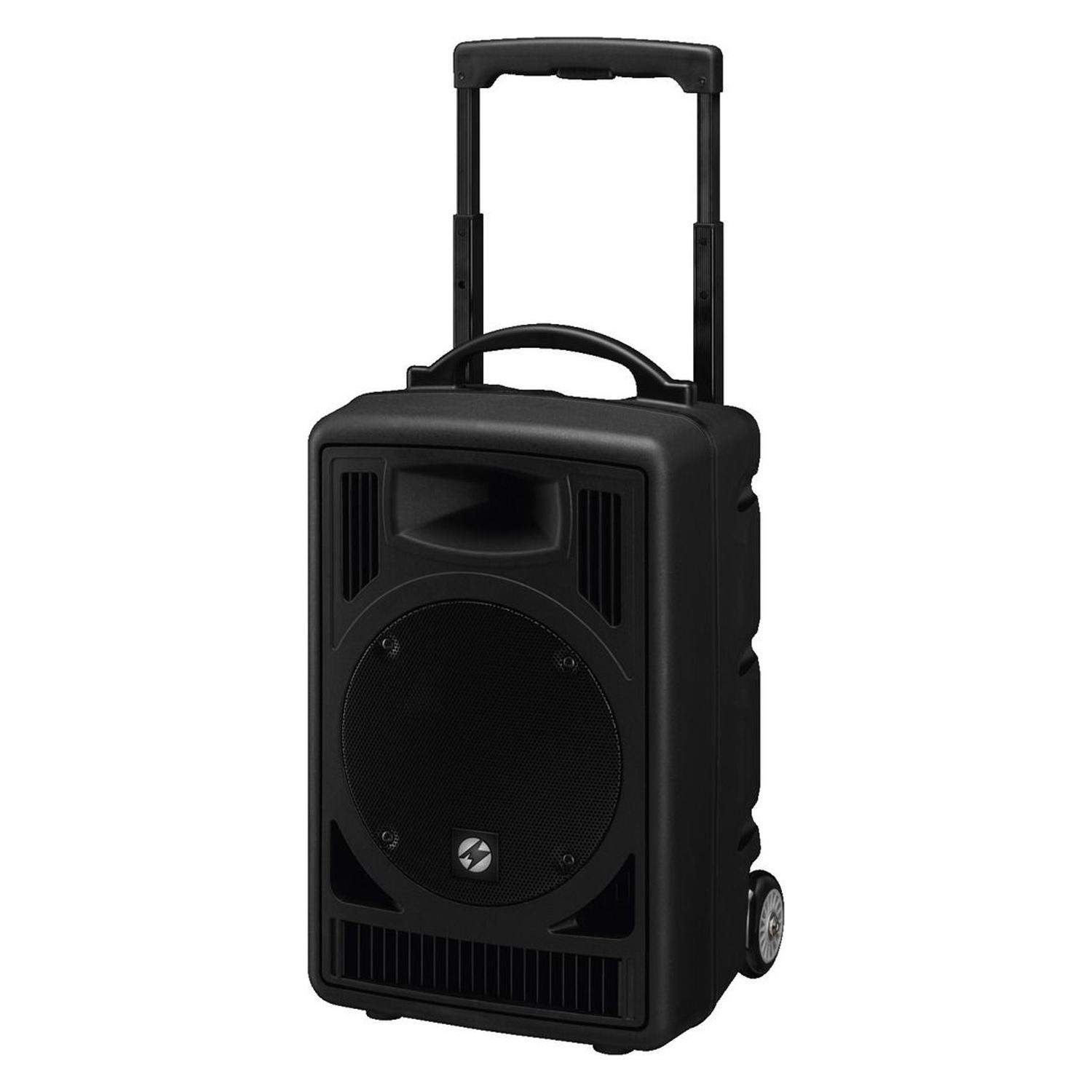 MONACOR TXA-820CD | Kolumna aktywna 8" z odbiornikiem UHF odtwarzaczem CD MP3 Bluetooth USB SD XLR Monacor - 1