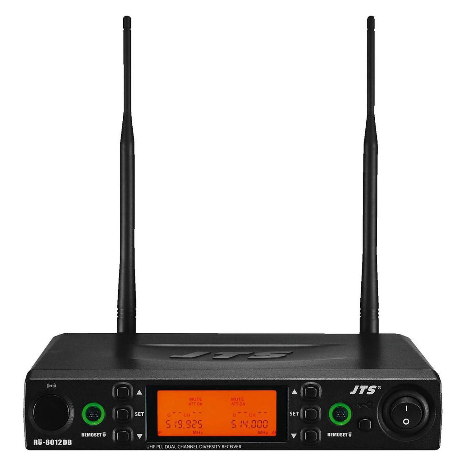 JTS RU-8012DB/5 | Odbiornik zestawu bezprzewodowego UHF PLL JTS - 1