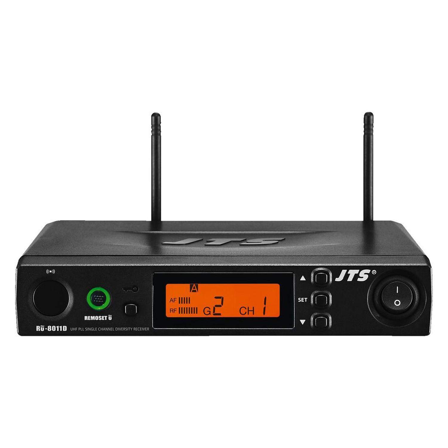 JTS RU-8011D/5 | Odbiornik zestawu bezprzewodowego UHF PLL JTS - 1