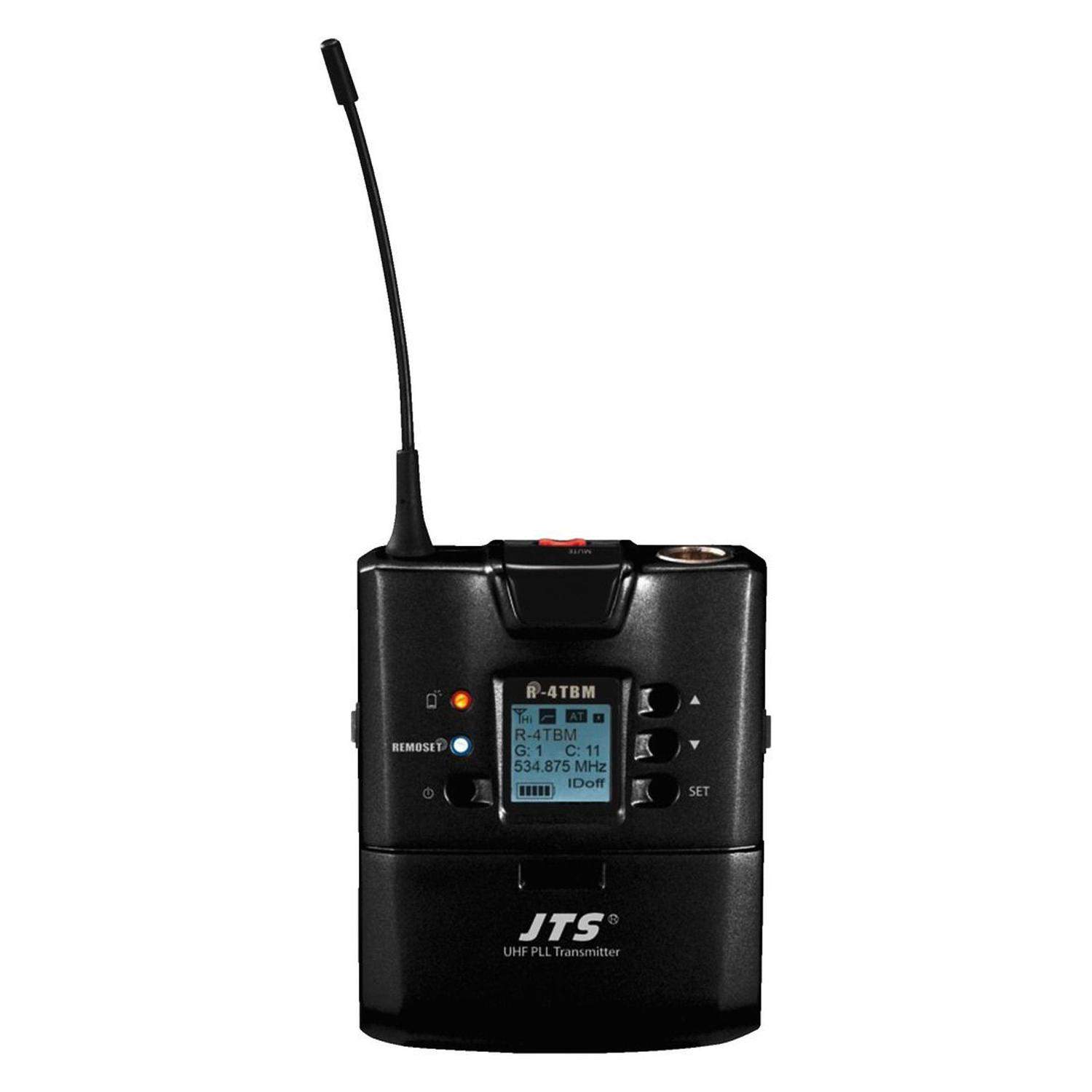 JTS R-4TBM/5 | Nadajnik bezprzewodowy kieszonkowy UHF PLL do JTS R-4/5 JTS - 1
