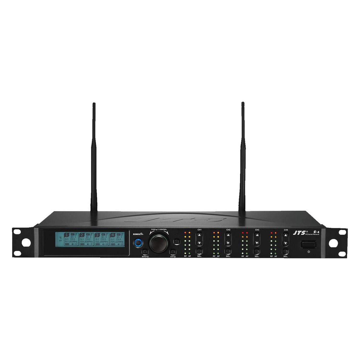 JTS R-4/5 | Poczwórny odbiornik zestawu bezprzewodowego UHF PLL JTS - 1