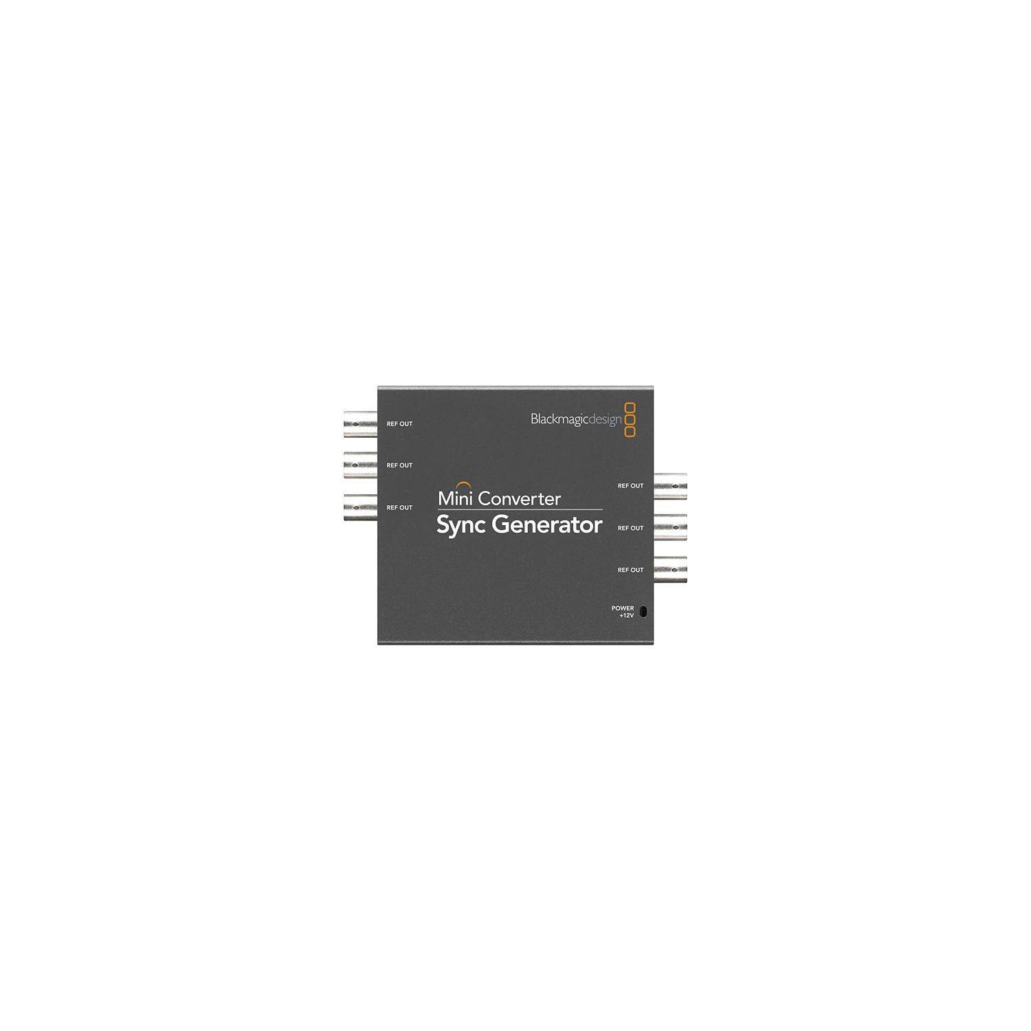 Blackmagic Design Mini Converter Sync Generator | Synchronizator HD Tri-Sync oraz SD Black Burst Blackmagic Design - 1
