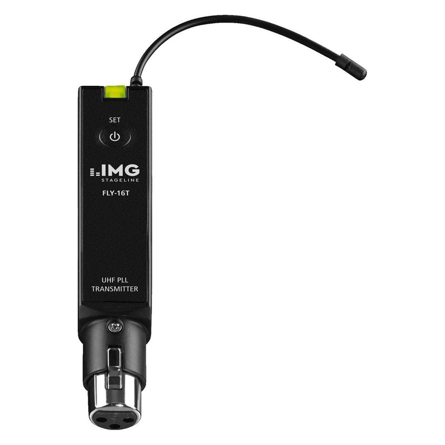 IMG STAGELINE FLY-16T | 16-kanałowy nadajnik audio UHF PLL XLR IMG Stageline - 1