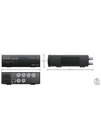 Blackmagic Design Teranex Mini Quad SDI to 12G-SDI | Konwerter Quad Link SDI na 12G-SDI Blackmagic Design - 5