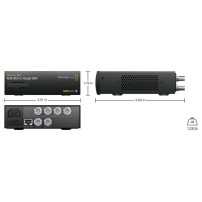 Blackmagic Design Teranex Mini 12G-SDI to Quad SDI | Konwerter 12G-SDI na Quad Link SDI Blackmagic Design - 5