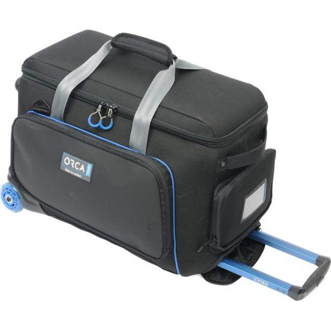 Orca OR-510 Classic Shoulder Bag Medium w Built in Trolley | klasyczna torba na ramię z wózkiem 53x29x37cm Orca - 1