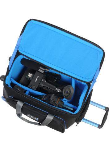 Orca OR-510 Classic Shoulder Bag Medium w Built in Trolley | klasyczna torba na ramię z wózkiem 53x29x37cm Orca - 1