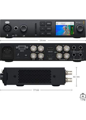 Blackmagic Design UltraStudio 4K Mini | Interfejs audio-wideo Thunderbolt, x1 SDI, x1 HDMI Blackmagic Design - 4