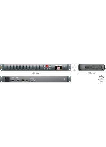 Blackmagic Design Duplicator 4K | Rejestrator audio i wideo na 25 kart SD, do 2160p60, nagrywarka Blackmagic Design - 4