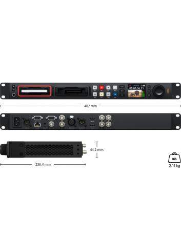 Blackmagic Design HyperDeck Studio HD Pro | Rekorder wideo Blackmagic Design - 4