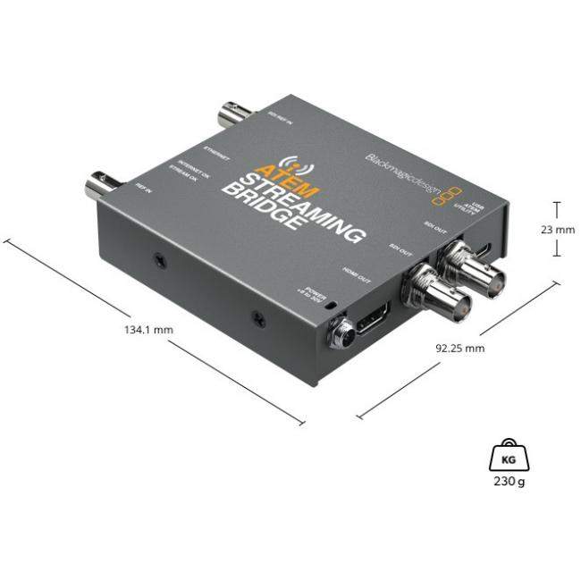 Blackmagic Design ATEM Streaming Bridge | Konwerter H.264 do SDI, HDMI Blackmagic Design - 3