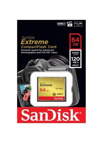 SanDisk Extreme CF 64GB...