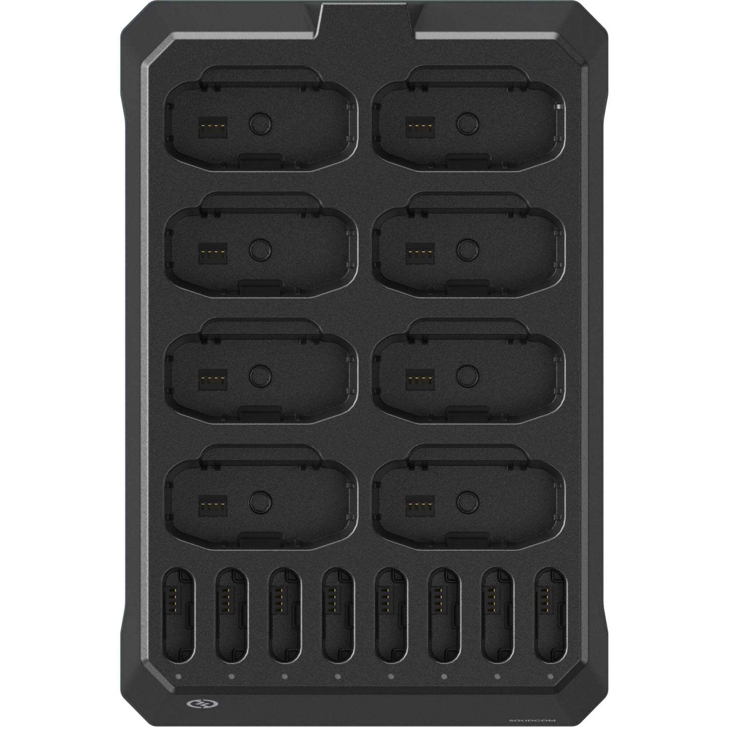 Hollyland Solidcom M1-8B | Bezprzewodowy System interkomowy 1.9 GHz do 450m, komunikacja dwukierunkowa, x8 nadajnik Full-Duplex 