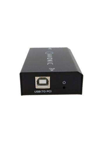 Avonic UEX150 | Rozdzielacz USB 2.0 50m przez CAT6a S/FTP