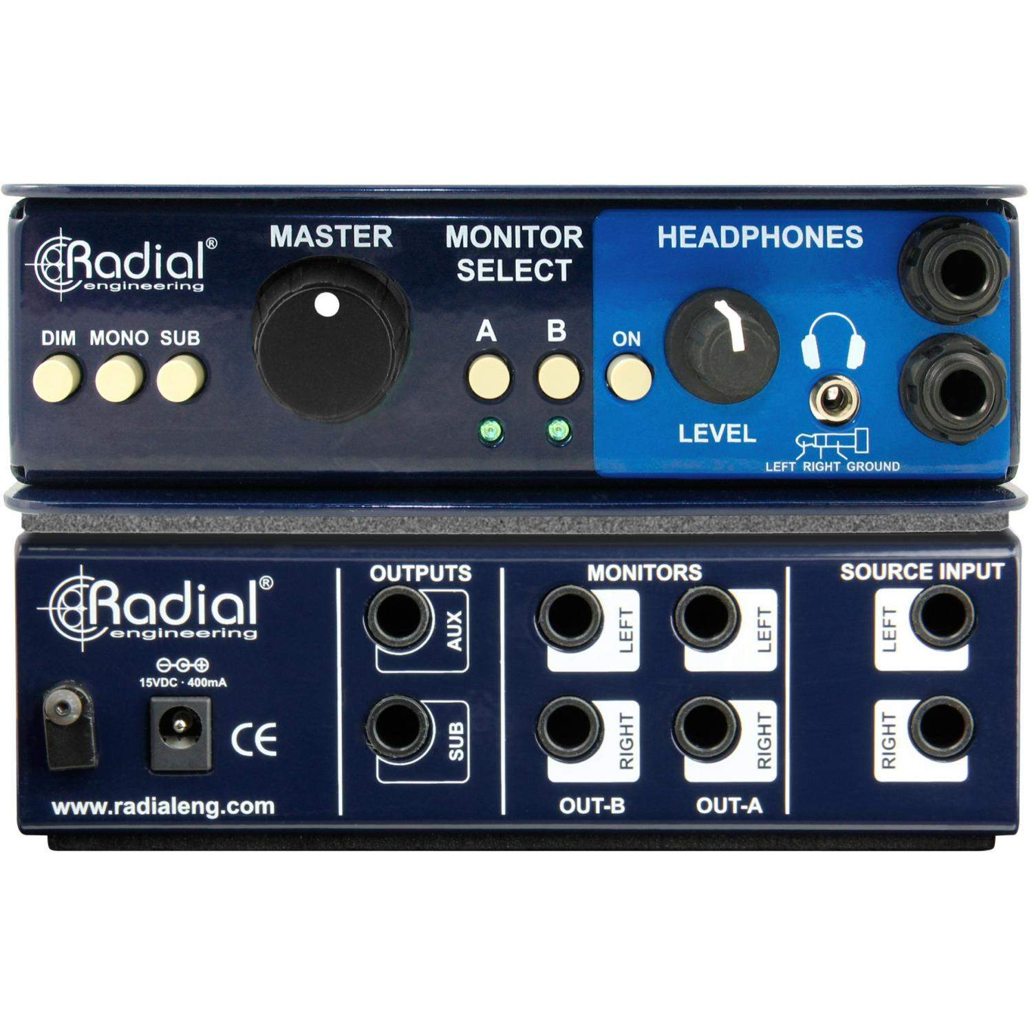 Radial MC3 | Kontroler monitorów studyjnych Radial Engineering - 5